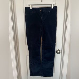 LL Bean Women’s Navy Corduroy Pants